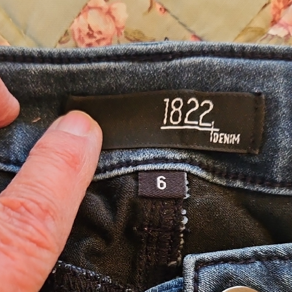 1822 'Butter' Denim- Skinny Jeans Size 6 - Picture 7 of 7